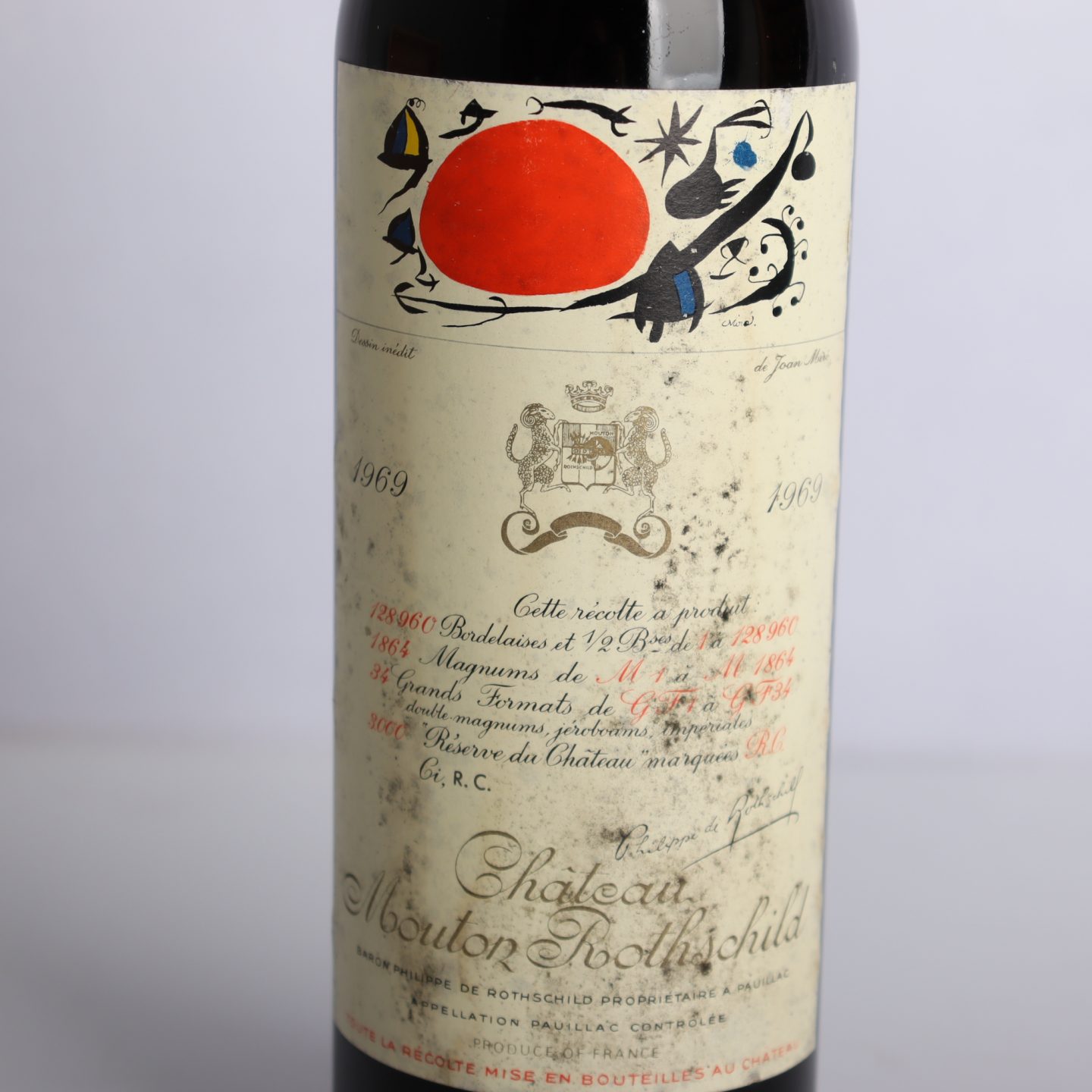 Château MoutonRothschild, Ch. Mouton Rothschild 1969 » WeinAuktionator