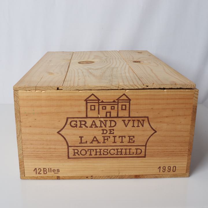 Château Lafite-Rothschild, Ch. Lafite Rothschild 1990 12er OHK