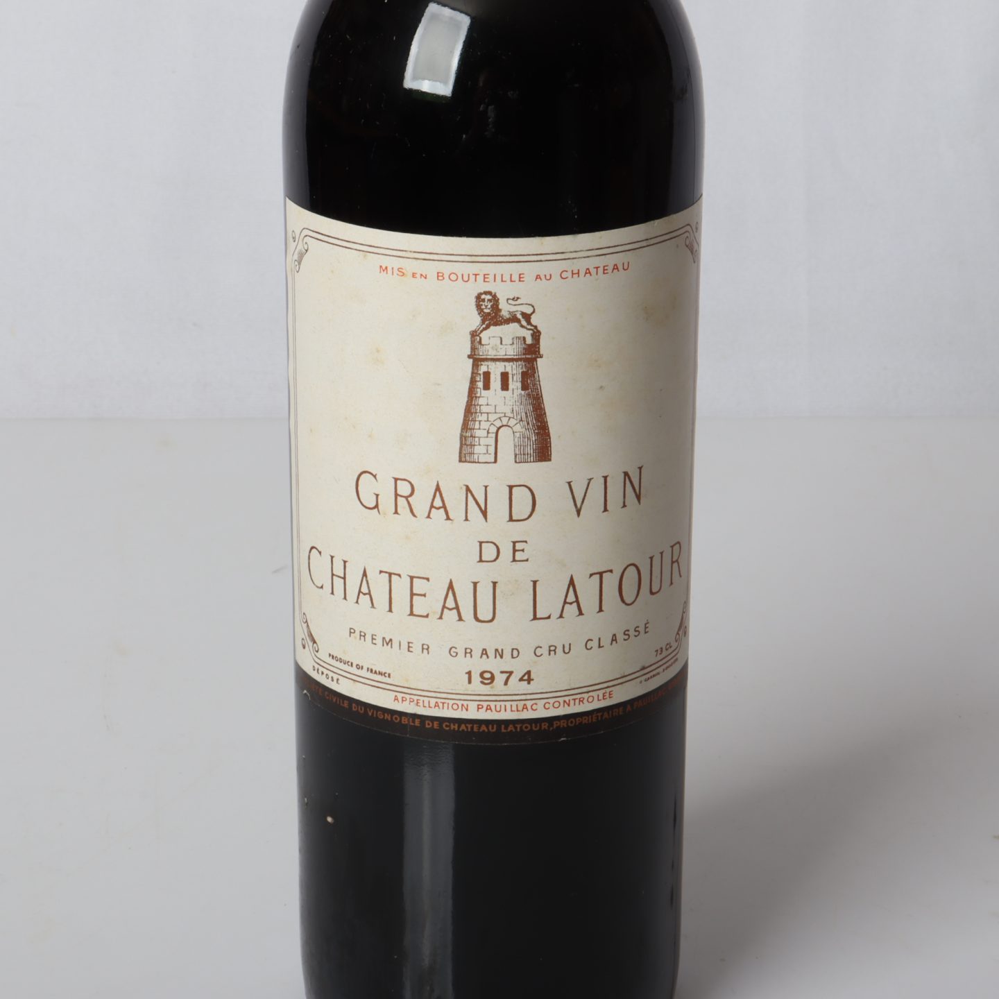 Bouteille Vide Château Latour 1954 - Authentique - Occasion