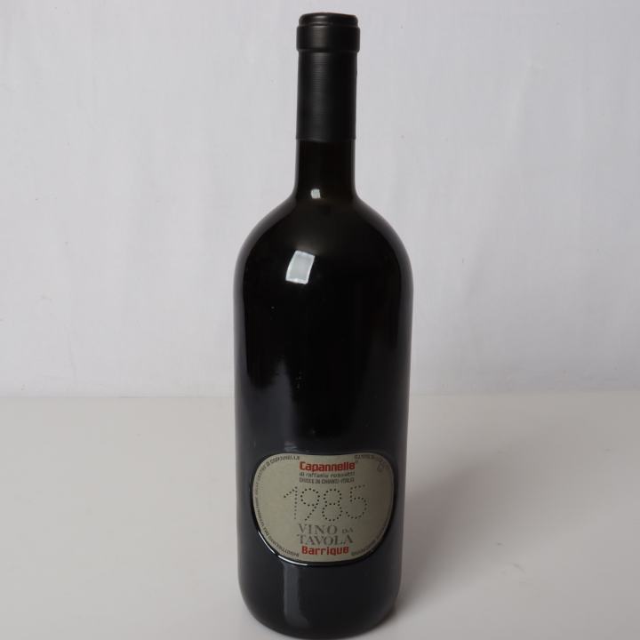Capannelle, Capanelle Vino da Tavola Barrique 1985