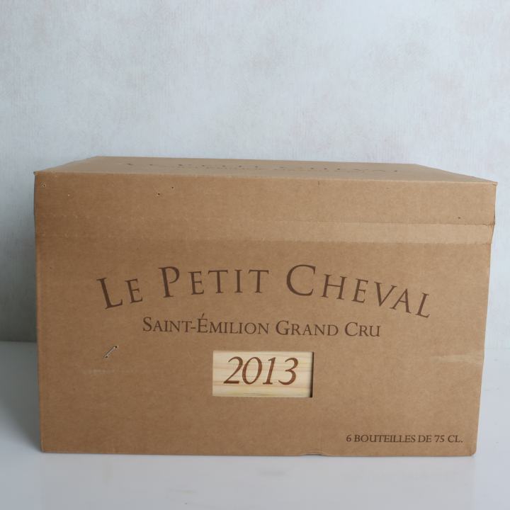 Château Cheval Blanc, Le Petit Cheval 2013, 6er owc