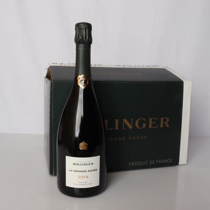 Champagne Bollinger, La Grande Année 2014 6er Karton