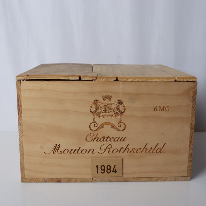 Château Mouton-Rothschild, Ch. Mouton Rothschild 1984 magnum wc