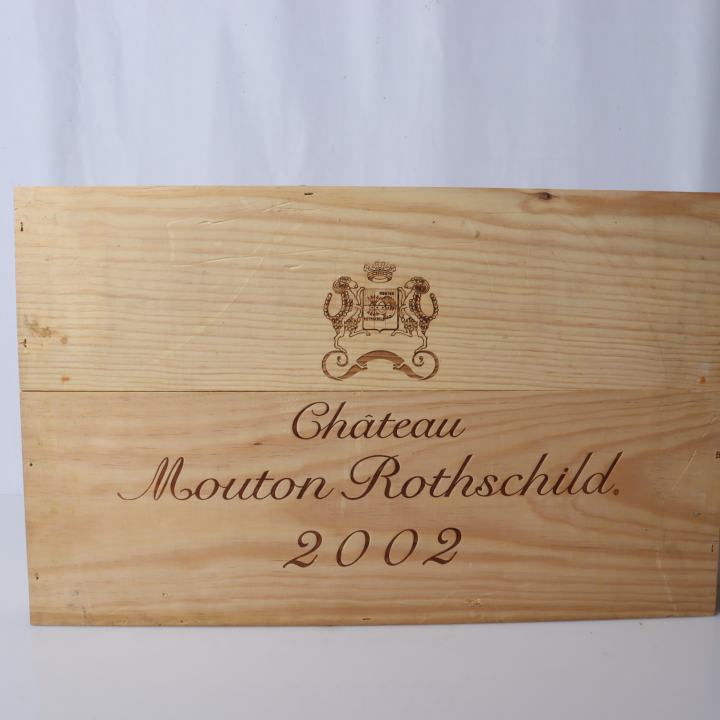 Château Mouton-Rothschild, Ch. Mouton Rothschild 2002 6er OHK