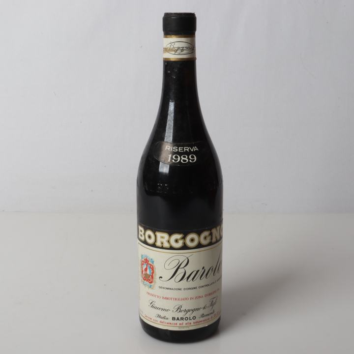 Giacomo Borgogno & Figli, Barolo Riserva DOCG 1989