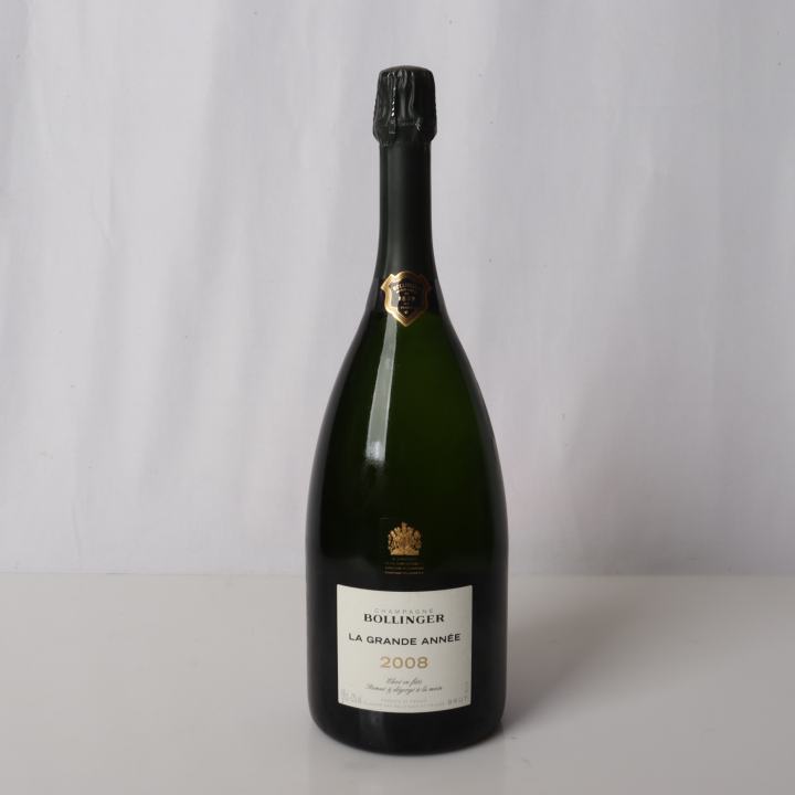 Champagne Bollinger, La Grande Année 2008 magnum