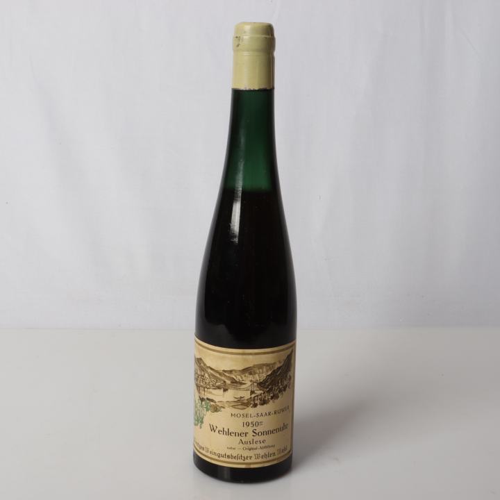 Weingut Franz Mentges, Wehlener Sonnenuhr Auslese 1950