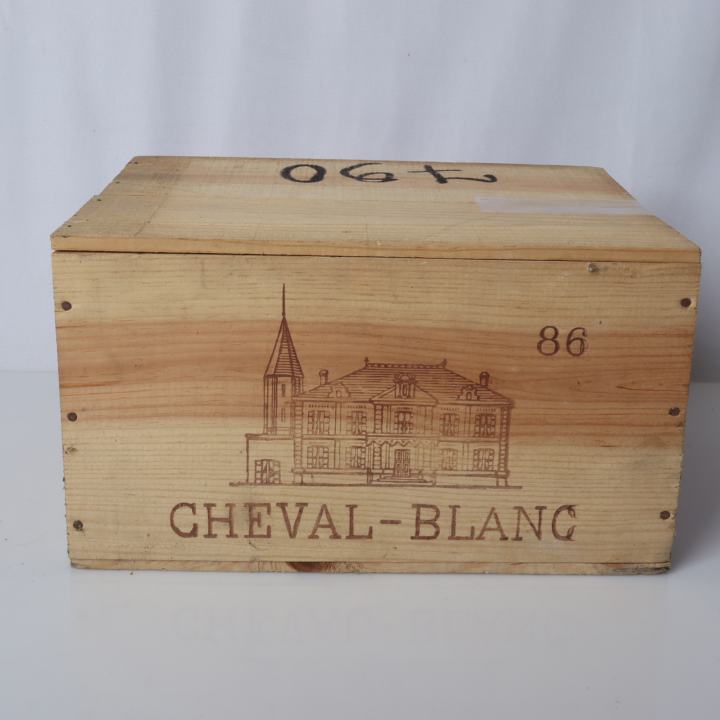 Château Cheval Blanc, Ch. Cheval Blanc 1986  6er owc