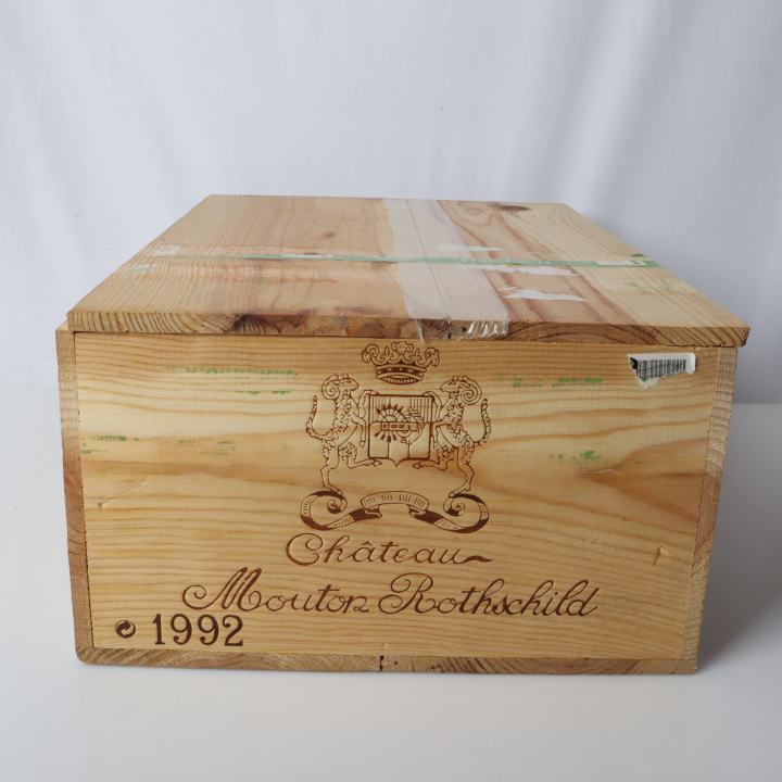 Château Mouton-Rothschild, Ch. Mouton Rothschild 1992, 12er owc