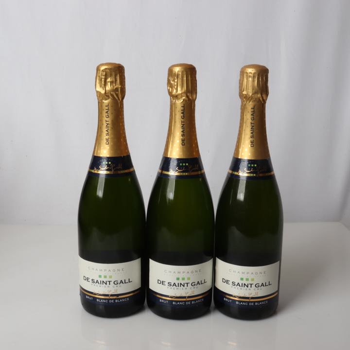 Champagne de Saint Gall, Blanc de Blancs, Grand Cu n.V.