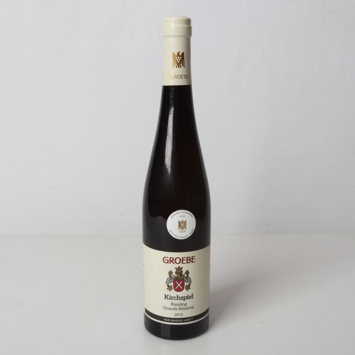 Weingut Groebe, Westhofener Kirchspiel Riesling Grande Reserve VDP.GROSSE LAGE Versteigerung 2012