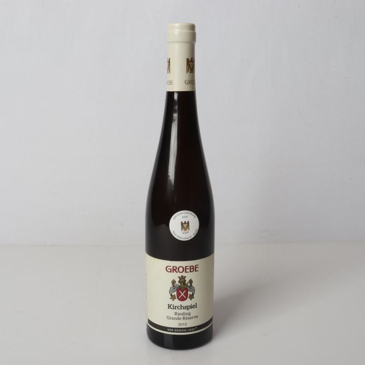 Weingut Groebe, Westhofener Kirchspiel Riesling Grande Reserve VDP.GROSSE LAGE Versteigerung 2012