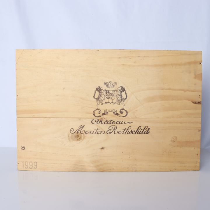 Château Mouton-Rothschild, Ch. Mouton Rothschild 1999  6er owc