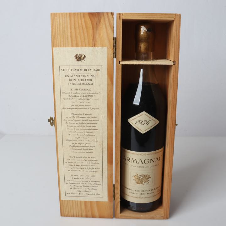 Château du Laubade, Jahrgangs Bas Armagnac 1936