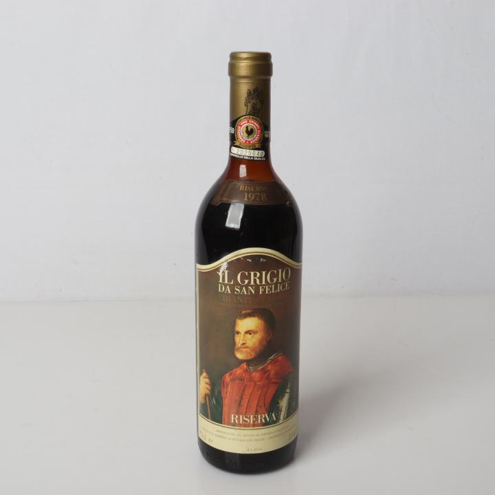 San Felice, 'Il Grigio da San Felice', Chianti Classico Riserva DOC 1978