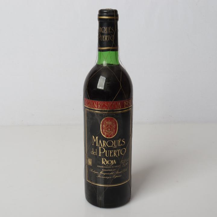 Marques del Puerto, Gran Reserva 1981