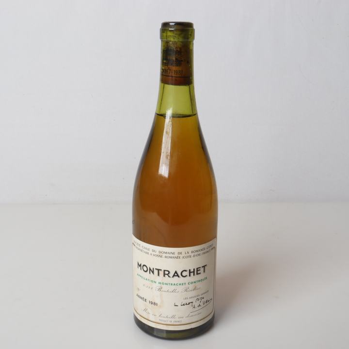 Domaine de la Romanee-Conti, Montrachet 1981