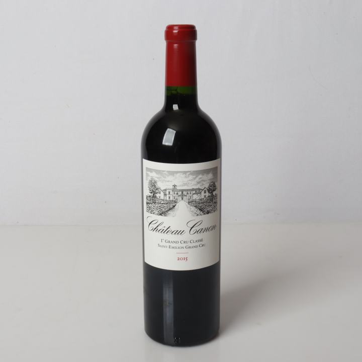 Château Canon, Ch. Canon 2015, 100/100 Jeff Leve, The Wine Cellar Insider, tasted Nov. 2022
