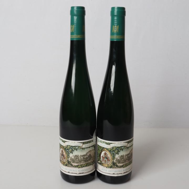 Weingut Maximin Grünhaus, Abtsberg Riesling Kabinett Nr. 19 Versteigerung 2016