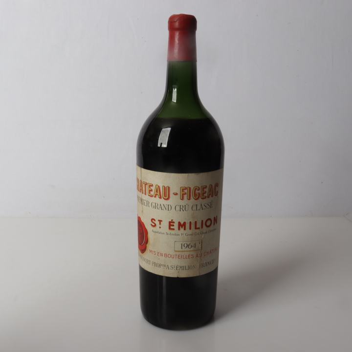 Château Figeac, Ch. Figeac 1964 Magnum, 97/100 Parker tasted: Dez 2023