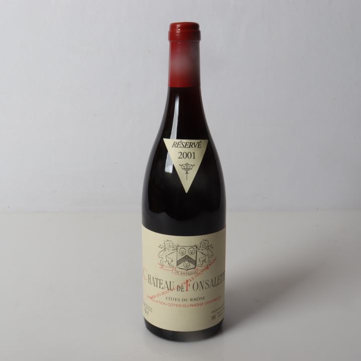 Château Rayas, Ch. De Fonsalette - Côtes Du Rhône 2001