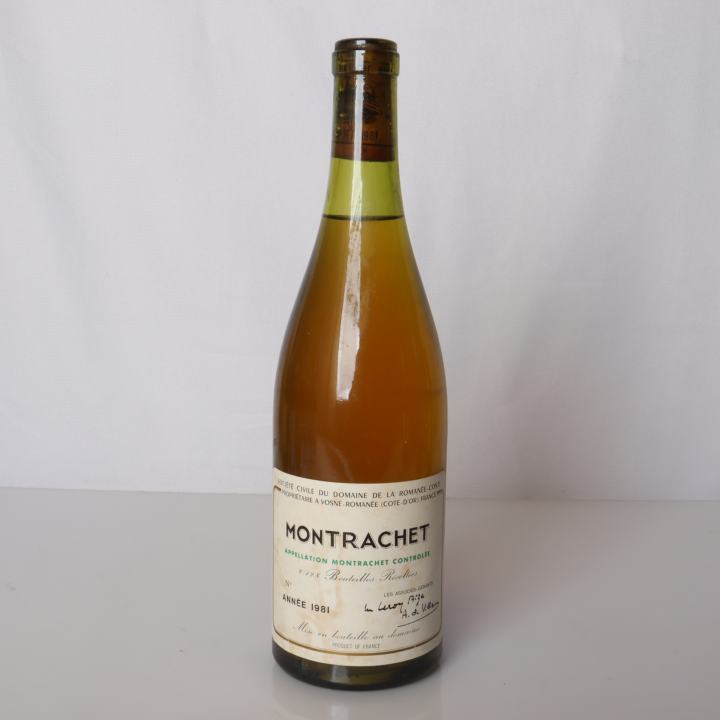 Domaine de la Romanee-Conti, Montrachet 1981